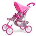 MILLY MALLY WÓZEK SPACEROWY DLA LALEK NATALIE PRESTIGE PINK