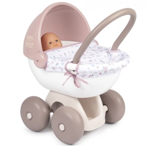 SMOBY BABY NURSE WÓZEK DLA LALEK GŁĘBOKI 220377