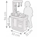 SMOBY KUCHNIA ELEKTRONICZNA BON APETIT NIEBIESKA PASTELOWA 310824