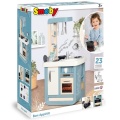 SMOBY KUCHNIA ELEKTRONICZNA BON APETIT NIEBIESKA PASTELOWA 310824