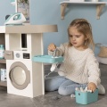 SMOBY MINI TEFAL STUDIO KUCHNIA Z PRALKĄ I AKCESORIAMI 2w1 311050