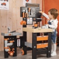 SMOBY MEGA WARSZTAT BLACK&DECKER ZE STREFĄ MALARZA I HYDRAULIKA 360726