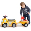 FALK BABY JEŹDZIK SAMOCHÓD CIĘŻAROWY Z PRZYCZEPKĄ OD 12 M-CY 706C