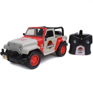JADA JURRASIC WORLD SAMOCHÓD ZDALNIE STEROWANY JEEP WRANGLER 1:16 3256000