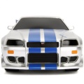 JADA SZYBCY I WŚCIEKLI SAMOCHÓD ZDALNIE STEROWANY BRIAN'S NISSAN SKYLINE GTR 1:16 3206007