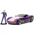 JADA BATMAN SAMOCHÓD CHEVY CORVETTE STINGRAY 1:24 + FIGURKA JOKER 3255020