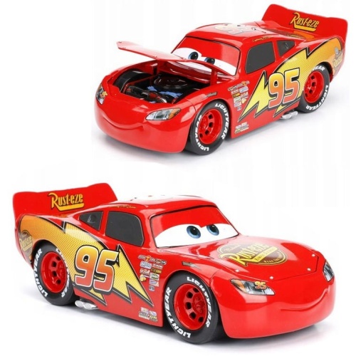 JADA DISNEY CARS SAMOCHÓD ZYGZAK MCQUEEN 1:24 METALOWY 308400