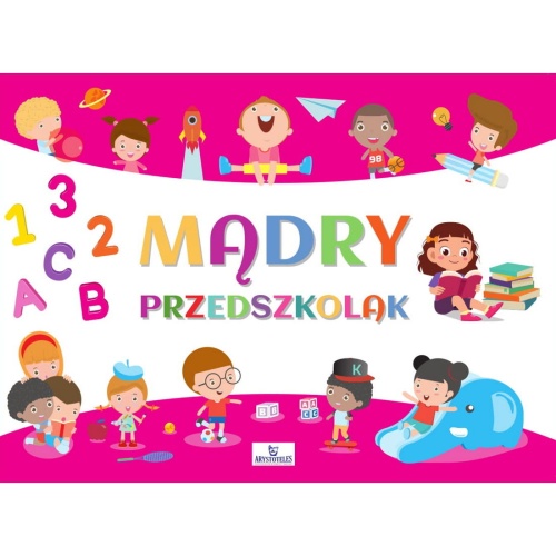 ARYSTOTELES KSIĄŻKA AKTYWIZUJĄCA MĄDRY PRZEDSZKOLAK RÓŻOWA