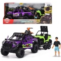 DICKIE PLAYLIFE ZESTAW OFFROAD SAMOCHÓD QUAD MOTOR FIGURKA 3837019