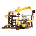 DICKIE DUŻY ZESTAW BUDOWLANY Z DŹWIGIEM 79CM + 4 AUTKA 3729010
