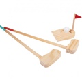 TOOKY TOY DREWNIANY ZESTAW DO GRY W GOLFA TH557