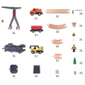 TOOKY TOY DREWNIANA KONSTRUKCJA BUDOWANIE DROGI TH682