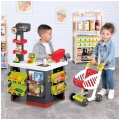 SMOBY ELEKTRONICZNY SUPERMARKET Z KASĄ WÓZKIEM I AKCESORIAMI 350234