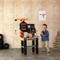 SMOBY WARSZTAT BLACK & DECKER Z DŹWIGIEM I AKCESORIAMI 360731