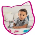 SMOBY ZESTAW 2w1 KONTENER DLA KOTA I WALIZKA WETERYNARZA + MIAUCZĄCY KOT 340302
