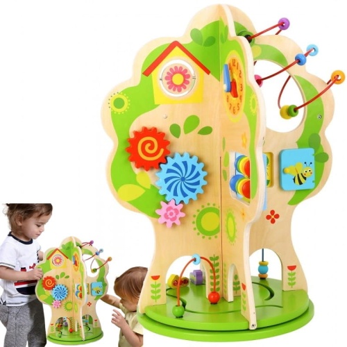 TOOKY TOY DUŻA ZABAWKA EDUKACYJNA DRZEWKO ACTIVITY TREE TKC561A