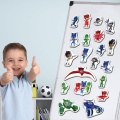 ZESTAW MAGNESÓW DLA DZIECI PIDŻAMERSI BOHATEROWIE ME 5031-32