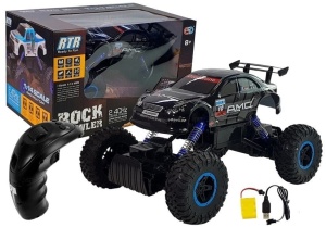 SAMOCHÓD ZDALNIE STEROWANY OFF-ROAD ROCK CRAWLER 1:14 NIEBIESKI