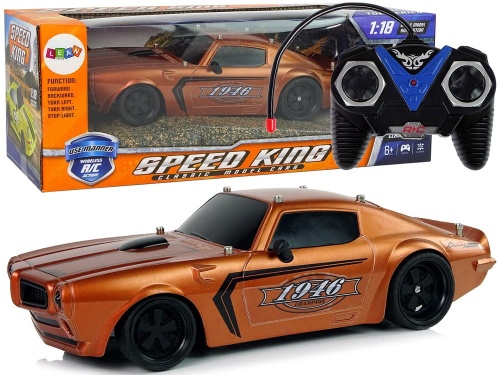 Auto Sportowe R/C 1:18 Brązowe Champion Pilot 27 Mhz