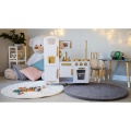 ECOTOYS DREWNIANA KUCHNIA DO ZABAWY BIAŁA 7267