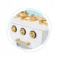 ECOTOYS DREWNIANA KUCHNIA DO ZABAWY BIAŁA 7267