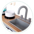 ECOTOYS DUŻA KUCHNIA DO ZABAWY Z PRALKĄ I AKCESORIAMI TL18061