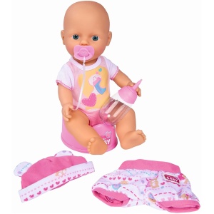 SIMBA NEW BORN BABY LALKA BOBAS 30CM PIJĄCA I SIUSIAJĄCA 5032485 