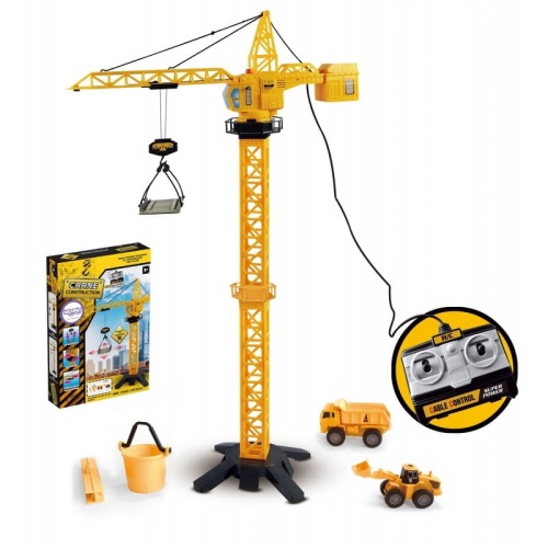 ZDALNIE STEROWANY DŹWIG ŻURAW 103 CM Z AKCESORIAMI 30678