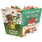 ZIELONA SOWA KSIĄŻKA DLA DZIECI ZAGINIONA WSTĄŻKA / LEŚNA WIGILIA