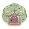 VIGA POLAR B DREWNIANA TABLICA DRZEWO EDUKACYJNE PEEK-A-BOO 44088
