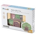 VIGA POLAR B DREWNIANA TABLICA DRZEWO EDUKACYJNE PEEK-A-BOO 44088