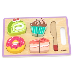 VIGA DREWNIANY ZESTAW DO KROJENIA DESER 44639