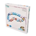 ADAM TOYS PASTELOWE DREWNIANE KORALIKI DO NAWLEKANIA N4036