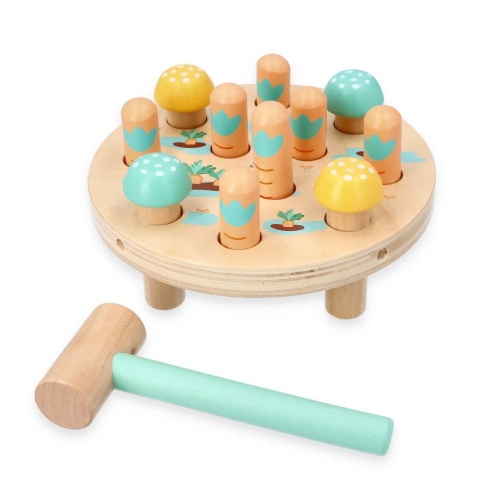 ADAM TOYS DREWNIANA PRZEBIJANKA MARCHEWKOWE POLE N2011