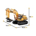 DUŻA KOPARKA ZDALNIE STEROWANA NA GĄSIENICACH 7 FUNKCJI DŹWIĘK + AKCESORIA 30562