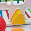 ELASTYCZNA KOSTKA SENSORYCZNA SORTER DLA DZIECI KOLOROWE KSZTAŁTY ALFABET 15EL. 44275