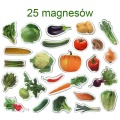 ZESTAW MAGNESÓW DLA DZIECI WARZYWA MV 6032-12