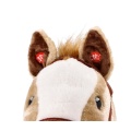 ADAM TOYS KONIK MUSTANG NA BIEGUNACH Z KOŁAMI WYDAJE DŹWIĘKI