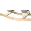 ADAM TOYS PLUSZOWY KONIK NA BIEGUNACH SIWEK WYDAJE DŹWIĘKI
