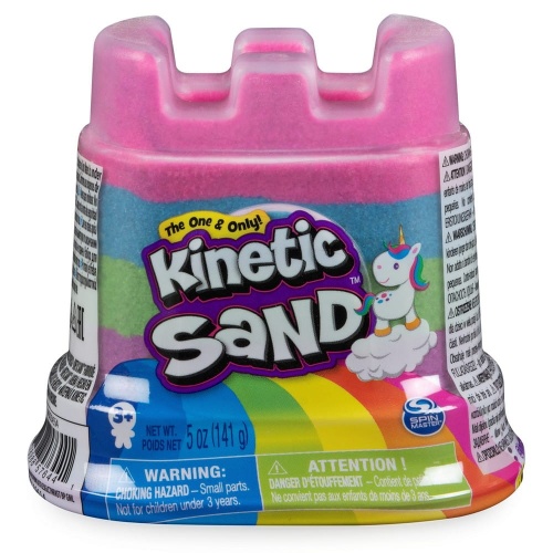 KINETIC SAND PIASEK KINETYCZNY MINI POJEMNIK 127G TĘCZOWY 6054549