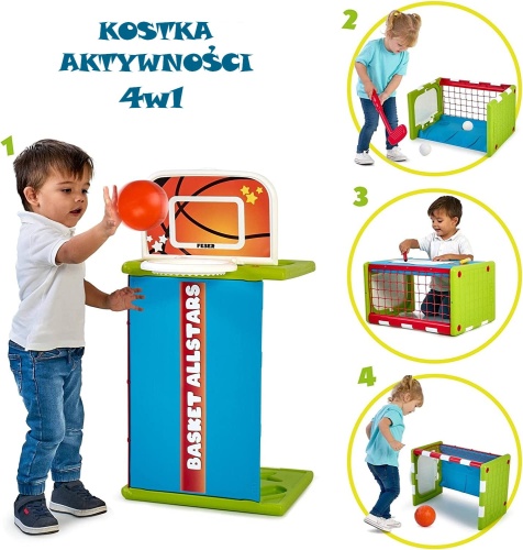 FEBER MINI PLAC ZABAW KOSTKA AKTYWNOŚCI 4w1 03000