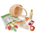 TENDER LEAF TOYS WIKLINOWY KOSZYK Z ZESTAWEM PIKNIKOWYM TL8286