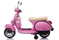 Skuter Na Akumulator Vespa Różowy