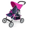 MILLY MALLY WÓZEK SPACEROWY DLA LALEK NATALIE PRESTIGE NAVY