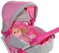MILLY MALLY WÓZEK DLA LALEK ALICE PRESTIGE PINK