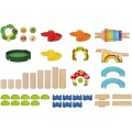 TOOKY TOY DREWNIANY MUZYCZNY TOR KULKOWY KULODROM 44EL. TK744