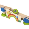 TOOKY TOY DREWNIANY MUZYCZNY TOR KULKOWY KULODROM 44EL. TK744