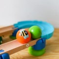 TOOKY TOY DREWNIANY MUZYCZNY TOR KULKOWY KULODROM 44EL. TK744