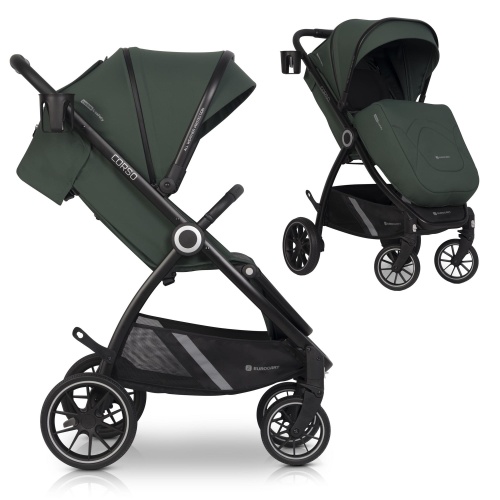 EURO-CART WÓZEK SPACEROWY CORSO JUNGLE DO 22 KG