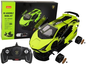 Zestaw Klocków Konstrukcyjnych Auto R/C 1:18 Lamborghini Sian FKP 37  Rastar